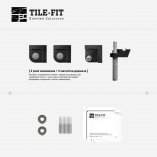 [TILE-FIT 013a] Magnetic Push-Open Kit (2x2) - 2